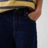 Çocuk Bol Kesim Denim Şortlar