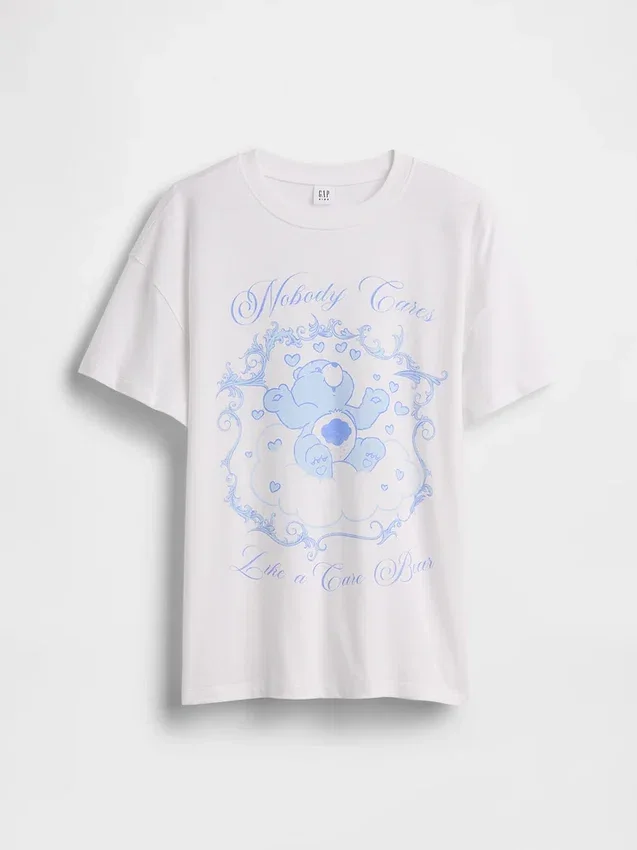 Çocuk Care Bears Oversized Tişört