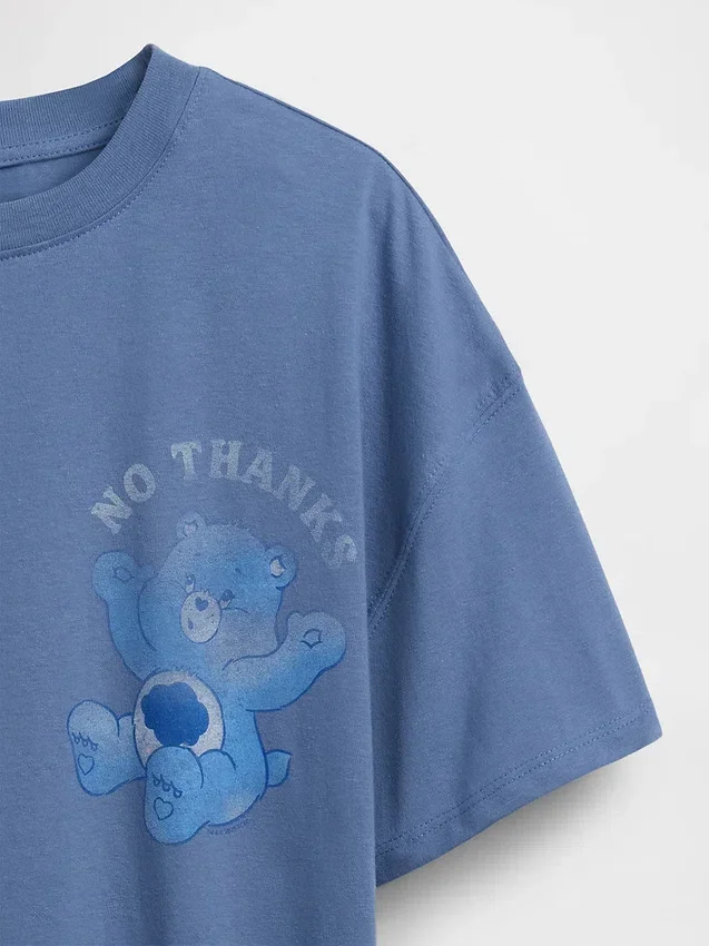 Çocuk Care Bears Oversized Tişört