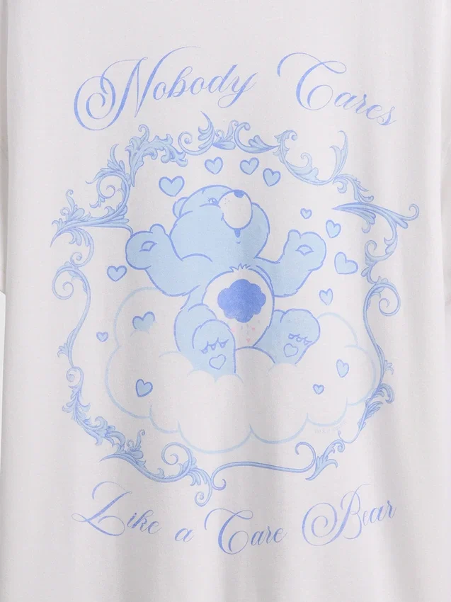 Çocuk Care Bears Oversized Tişört