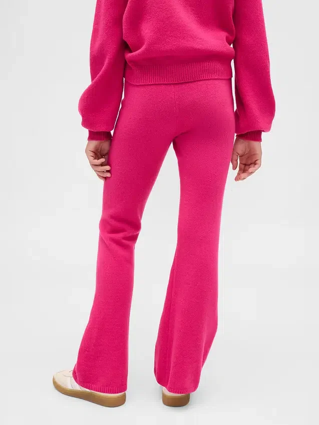 Çocuk CashSoft Geniş Paça Kazak Pantolon