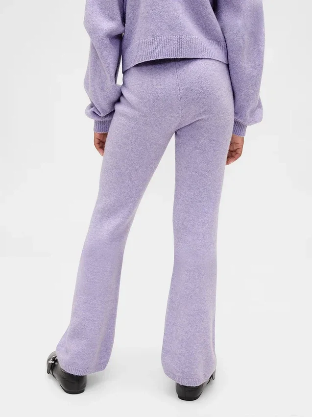 Çocuk CashSoft Geniş Paça Kazak Pantolon