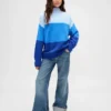 Çocuk CashSoft Çizgili Tunik Kazak