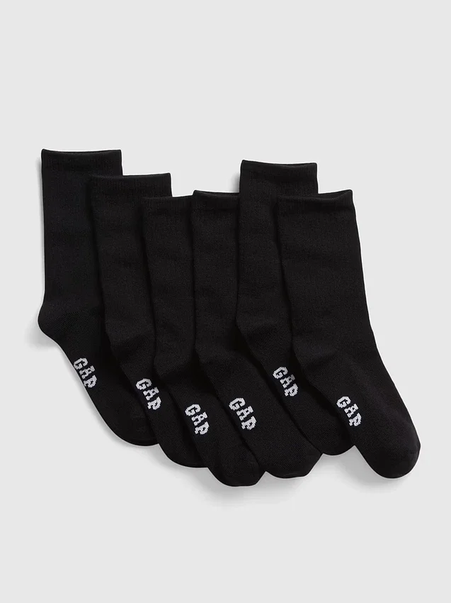 Çocuk Crew Çorapları (3'lü Paket)