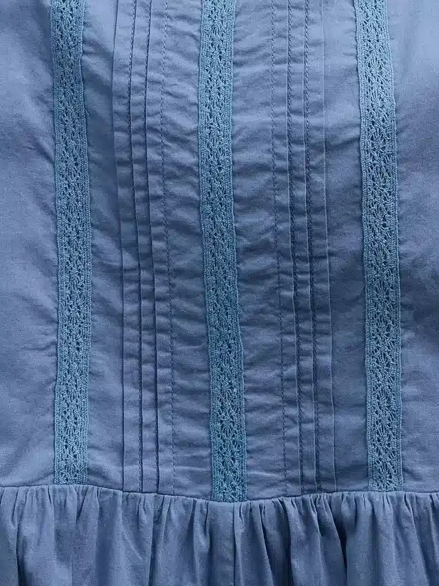 Çocuk Dantel Süslemeli Romper