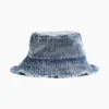 Çocuk Denim Kova Şapka