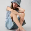 Çocuk Denim Kova Şapka