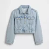 Çocuk Denim Kısa Ceket