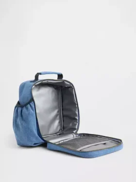 Çocuk Denim Logolu Öğle Yemeği Çantası
