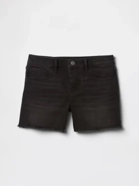 Çocuk Denim Midi Şortlar