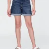 Çocuk Denim Midi Şortlar
