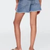 Çocuk Denim Midi Şortlar