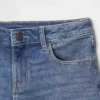 Çocuk Denim Midi Şortlar