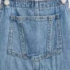 Çocuk Denim Önlük Elbise