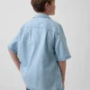 Çocuk Denim Rahat Gömlek