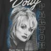Çocuk Dolly Parton Gitar Portresi Büyük Boy Grafik Tişört