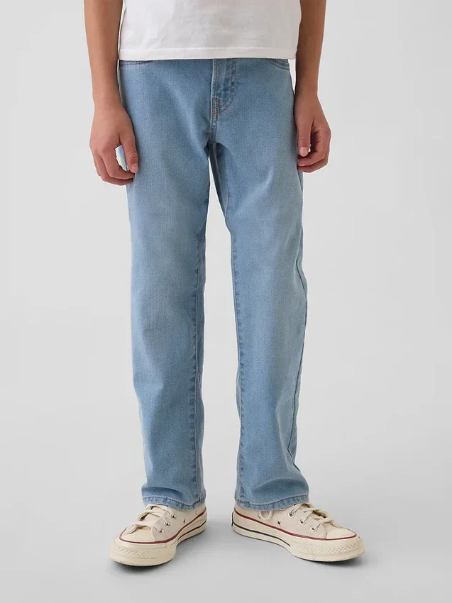 Çocuk Düz Kesim Jean'ler