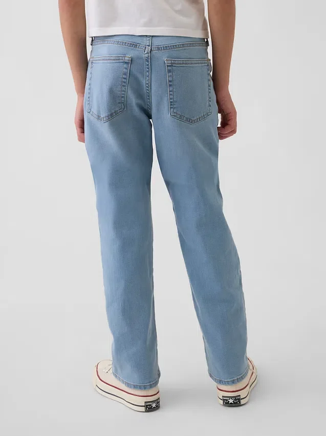Çocuk Düz Kesim Jean'ler