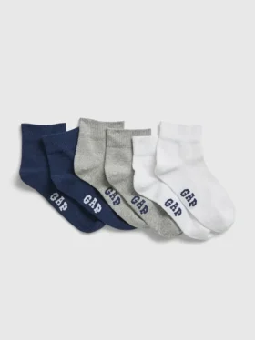 Çocuk Çeyrek Boy Çoraplar (3'lü Paket)