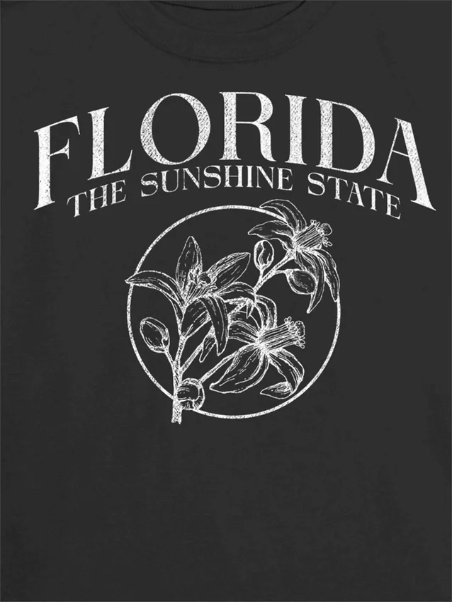 Çocuk Florida Güneş Eyaleti Grafik Tişört