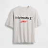 Çocuk Formula 1 Oversized Grafik Tişört