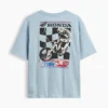 Çocuk Formula 1 Oversized Grafik Tişört