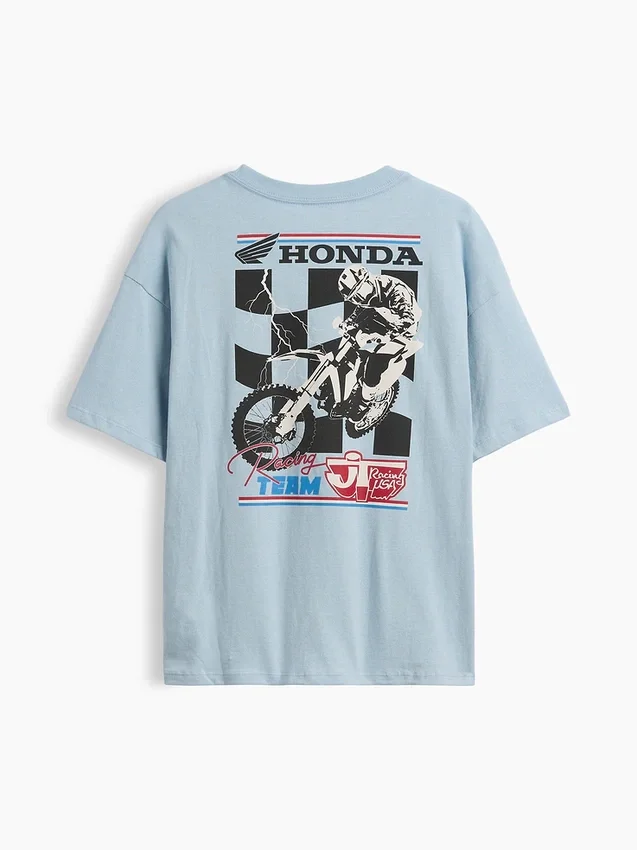 Çocuk Formula 1 Oversized Grafik Tişört