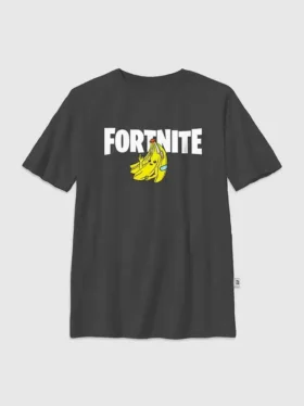 Çocuk Fortnite Muz Desenli Tişört