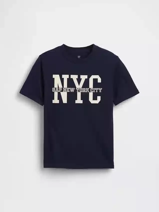 Çocuk Gap Nyc Logo Tişört