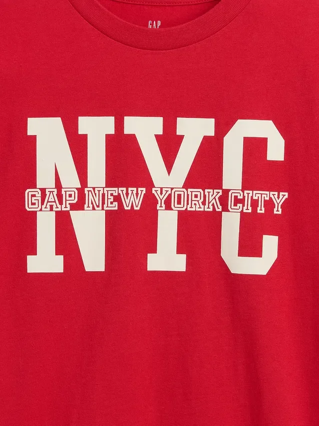 Çocuk Gap Nyc Logo Tişört