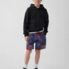 Çocuk GapFit 6" Geri Dönüştürülmüş File Kolay Şort