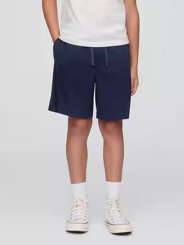 Çocuk GapFit 6" Geri Dönüştürülmüş File Kolay Şort