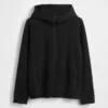 Çocuk GapFit Tech Hızlı Kuruyan Fermuarlı Kapüşonlu Sweatshirt