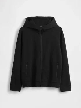 Çocuk GapFit Tech Hızlı Kuruyan Fermuarlı Kapüşonlu Sweatshirt