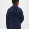 Çocuk GapFit Tech Hızlı Kuruyan Fermuarlı Kapüşonlu Sweatshirt