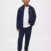 Çocuk GapFit Tech Hızlı Kuruyan Fermuarlı Kapüşonlu Sweatshirt