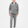 Çocuk GapFit Tech Hızlı Kuruyan Fermuarlı Kapüşonlu Sweatshirt