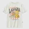 Çocuk Garfield Lazanya Desenli Tişört