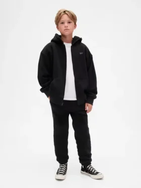 Çocuk Geniş Kesim Sherpa Astarlı Jogger Pantolon