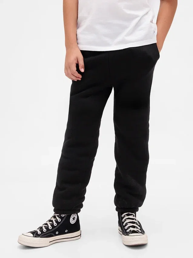 Çocuk Geniş Kesim Sherpa Astarlı Jogger Pantolon