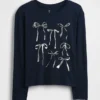 Çocuk Gevşek Kesim Grafik Tişört