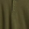 Çocuk Gevşek Kesim Henley Tişört