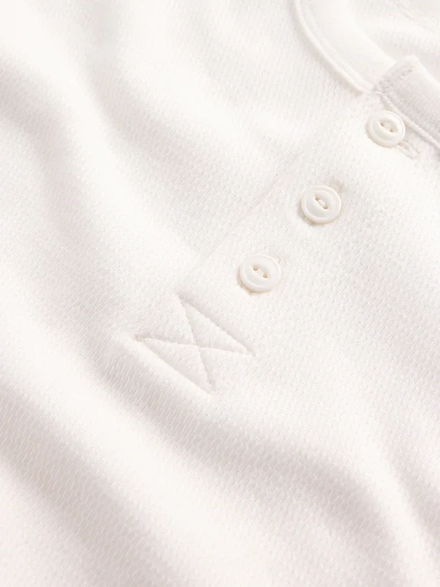 Çocuk Gevşek Kesim Henley Tişört