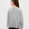 Çocuk Gevşek Peplum Kazak