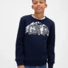 Çocuk Grafik Logolu Sweatshirt