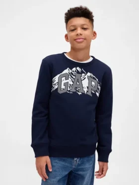 Çocuk Grafik Logolu Sweatshirt