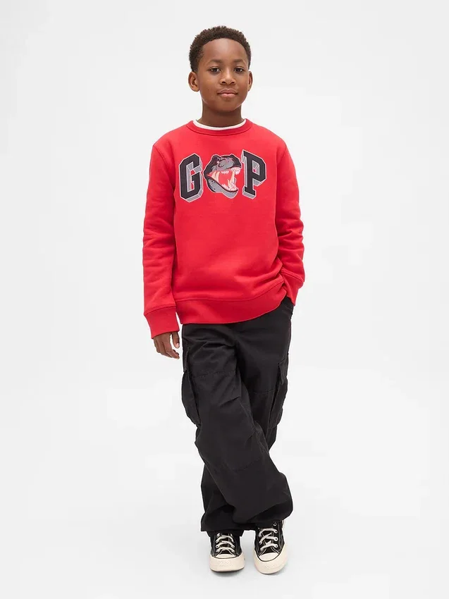 Çocuk Grafik Logolu Sweatshirt