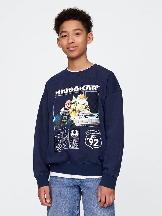 Çocuk Grafikli Sweatshirt