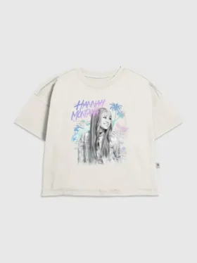 Çocuk Hannah Montana Beach Vibes Grafik Tişört