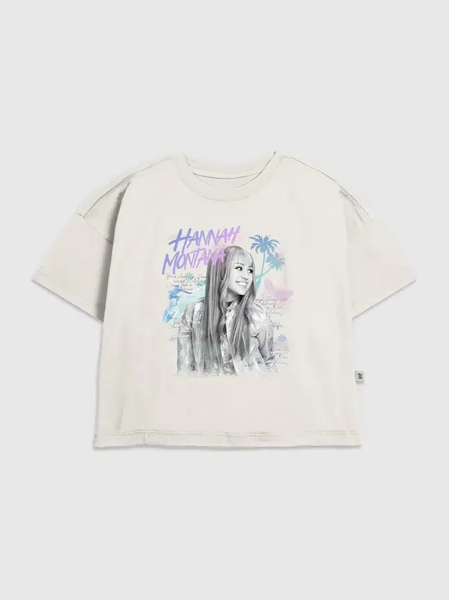 Çocuk Hannah Montana Beach Vibes Grafik Tişört